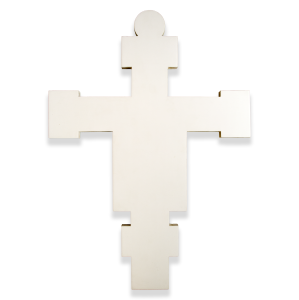 33x45 Krzyż zachodni średniowieczny zagruntowany ze szpongami 